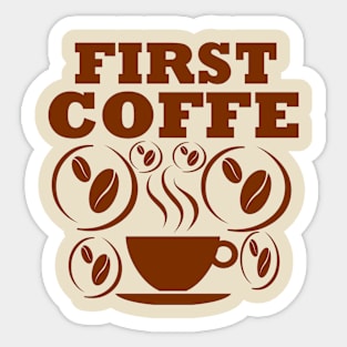 coffee Sticker